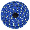 vidaXL Corde de bateau bleu 12 mm 100 m polypropylène Voir les images du produit 2