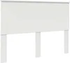 Tête de lit vidaXL blanche 100 cm en bois composite Voir les images du produit 1