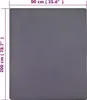 vidaXL Spannbettlaken Jersey Anthrazit 90x200 cm Baumwolle Produktbild-Vorschau 5