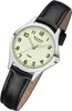 Regent Quarz Armbanduhr Damen 2112427 Leder Uhr schwarz Produktbild-Vorschau 1