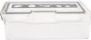 A clear plastic dustbin or collection box, likely for a robot vacuum cleaner. Produktbild-Vorschau