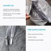 Intirilife Wasserfeste Reisetasche GRAU - 40 x 17 x 30 cm Produktbild-Vorschau 3