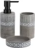 Portasapone Tendance in cemento grigio 10x10x2 cm Anteprima dell’immagine prodotto 5