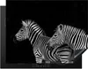 KitchenYeah© Herdabdeckplatte Zebra - Weiß - Tiere - Produktbild-Vorschau 1