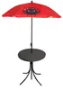 4tlg Kinder Campingmöbel Set Outdoor Campingstuhl Tisch Sonnenschirm Produktbild-Vorschau