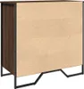 vidaXL Schuhregal Braun Eichen-Optik 80x38x78 cm Produktbild-Vorschau 6