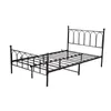 STILVORA Metallbett 140 x 200 cm Bettgestell Jugendbett mit Produktbild-Vorschau 6