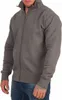 Mivaro Herren Sweatjacke Zipper Basic ohne Kapuze – Produktbild-Vorschau 2