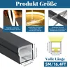 5 m flexibilný silikónový profil s LED diódami a difúzorom, Náhľad obrázku produktu 2