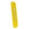 Gartenthermometer 19cm Metall Retro in Gelb Außen Garten Produktbild-Vorschau 4