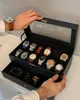 Uhren Aufbewahrung Uhrenbox Uhrenkoffer Uhrenkasten Produktbild-Vorschau 7