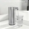 Automatischer Sensor Seifenspender Edelstahl 250ml, USB-C Produktbild-Vorschau 3