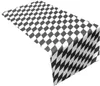 JUNOPAX Papier Tischläufer 50m x 0,40m Raute schwarz-weiß Produktbild-Vorschau 2