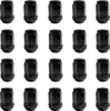 20x Radmutter M12x1,5 Kegelbund 60° schwarz 35 mm | Produktbild-Vorschau 1