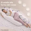 Cuscino per chi dorme sul fianco ELONEO con fodera, cuscino Anteprima dell’immagine prodotto 8