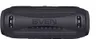 A black Sven portable boombox speaker is shown against a white background. Produktbild-Vorschau