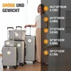 Trolleyset M-L-XL-Set, Gepäck mit Kosmetiktasche, Produktbild-Vorschau 8