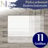 Bodenschutzmatte DURA-MAT aus Polycarbonat 100x120 cm - Produktbild-Vorschau 3