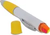 5x Kugelschreiber / mit dreifarbigen Textmarker / 5 Farben Produktbild-Vorschau 3