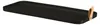 Deko-Tablett - 40 x 17 cm - Schwarz - Metall - mit Produktbild-Vorschau 1