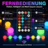 Schwimmende Poolleuchten 4er Set, RGB Poolbeleuchtung mit Produktbild-Vorschau 5