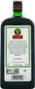 A close-up back view of a Jägermeister bottle. Produktbild-Vorschau