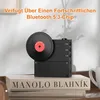 Plattenspieler-Lautsprecher, Bluetooth 5.3, 360° Produktbild-Vorschau 2