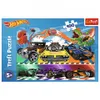 Puzzle 100 Rasende Autos TREFL Produktbild-Vorschau 3