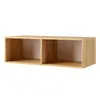 AX LIVING Meuble-paroi Salon Kossana 24 - 300cm blanc/chene Voir les images du produit 6