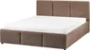 BELIANI Bett mit Bettkasten Taupe Bouclé Gepolstert 140 x Produktbild-Vorschau 5