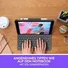 Logitech Slim Folio - Tastatur und Foliohülle - Bluetooth - Produktbild-Vorschau 9