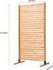 SucceBuy Paravent Séparateur de pièce Bois autonome Voir les images du produit 8