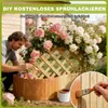Clôture en bois FIVMEN à bordure roulée, 200 cm de long, 10 Voir les images du produit 9