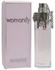 Mugler Womanity Eau de Parfum, 80 ml, mit zartrosa Verpackung und aufwendig verziertem Flakon mit silberner Metallkappe und Kette. Produktbild-Vorschau