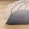 Volero - Hochflor Teppich Rund - Carvy Curves Taupe - Ø 100 Produktbild-Vorschau 6