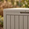 Gartenbox wasserfest 170L Aufbewahrungsbox Garten Balkon Produktbild-Vorschau 4