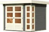 Karibu Gartenhaus Gerätehaus Kerko 3 terragrau 242x217x211 Produktbild-Vorschau 5