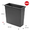 Seau intérieur Hailo 18 litres 1132969 gris foncé 385 x 166 Voir les images du produit 3