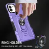 Galaxy A03 Hülle, Dual Layer Robuste Rüstung Ringhalter Produktbild-Vorschau 7