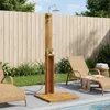 vidaXL : Douche de jardin, 217 cm, en bois d'acacia massif Voir les images du produit 2
