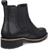 A black leather Chelsea boot shown from the side. Podgląd zdjęcia produktu