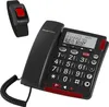 Amplicomms BigTel 50 Alarm Plus DE/FR Analog Telefon dark Produktbild-Vorschau 4