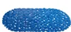 MSV Rutschfeste Dusch-/Badematte Bad - PVC - dunkelblau - Produktbild-Vorschau 1