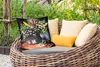 MuchoWow® Outdoor Kissen - Blumen - Tisch - Stilleben - Produktbild-Vorschau 3
