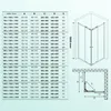 Mai & Mai Duschkabine mit Doppel-Schiebetür 90x90cm Produktbild-Vorschau 7