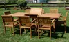 ALEOS. Teak Set Gartengarnitur Gartenset Sitzgruppe Produktbild-Vorschau 5