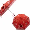 TEDDIES Regenschirm 66cm mit Pfeife Marienkäfer Produktbild-Vorschau 1