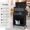 Servante d'atelier 10 compartiments - noir Voir les images du produit 2