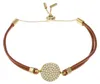 FOSSIL Armband Sadie Leather Bracelet Gold braun Produktbild-Vorschau 6
