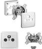 6x ARLI Satdose 3-fach – Antennendose für Aufputz & Produktbild-Vorschau 2